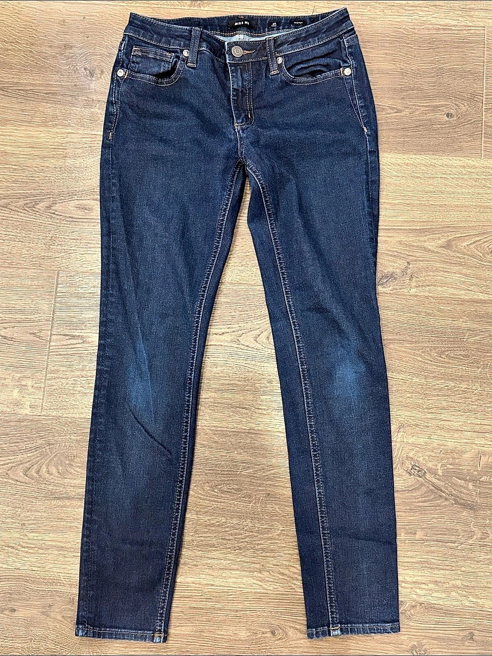 Miss Me Skinny Jeans Waist 26 Blue